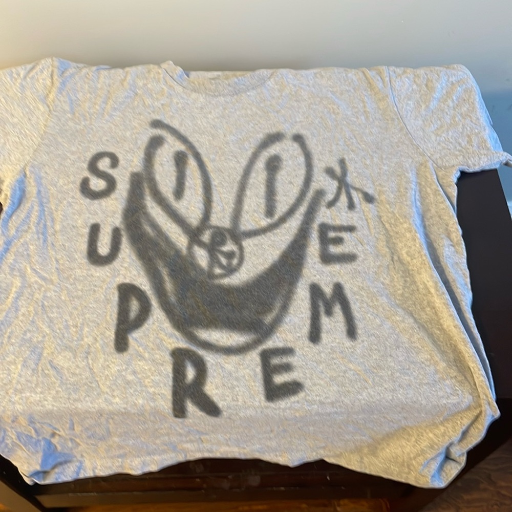 Supreme graffiti shirt